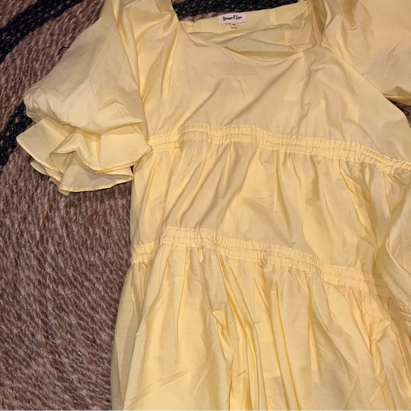 Yvonne and Love yellow dress medium - Picture 4 of 4